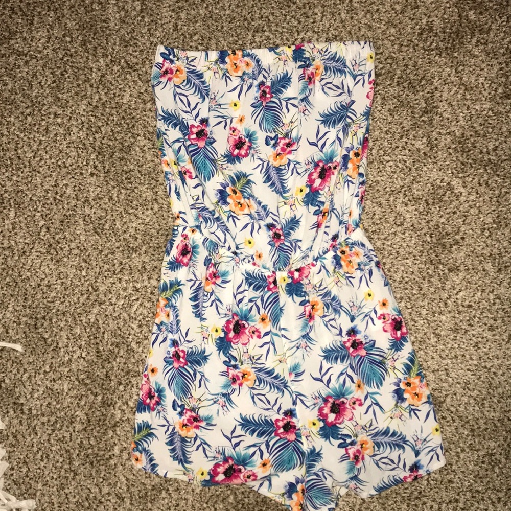 H&M strapless romper